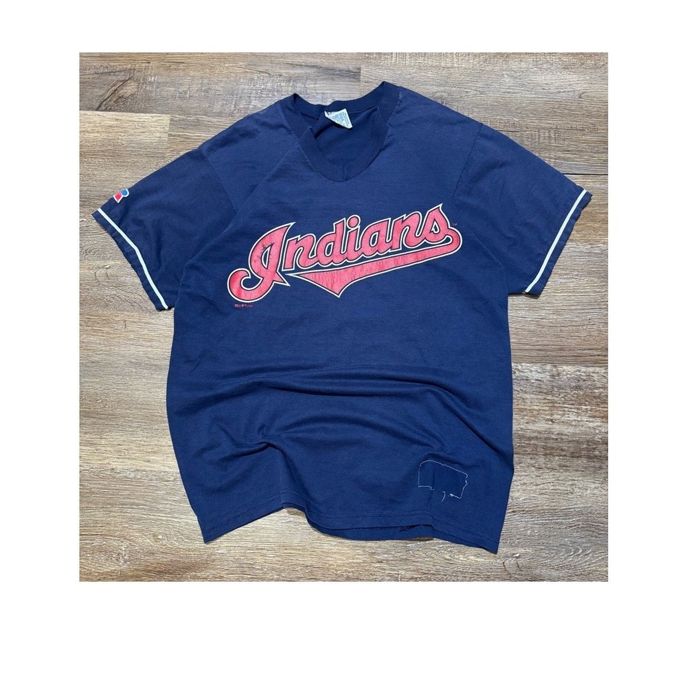 VTG '95 Indians T‎ shirt